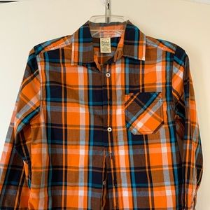 Boys Button Up Shirt size Large